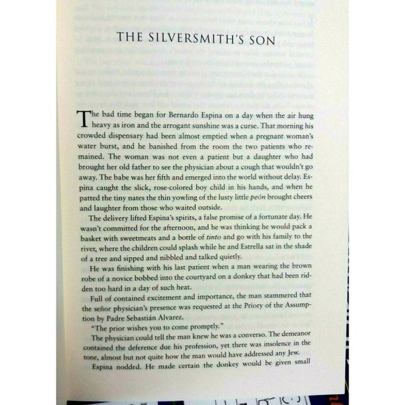 The Last Jew Book by Noah Gordon Inquisition Historical Novel Hardcover - Picture 3 of 4